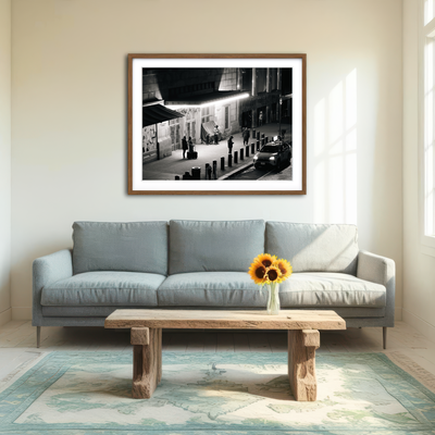 AUTO-MOCKUP ROOM | Passing Through the Night Wall Art