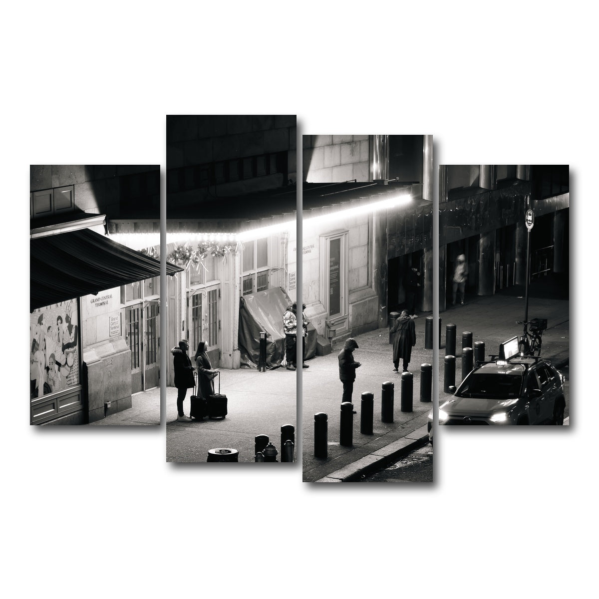 AUTO-MOCKUP WHITE | Passing Through the Night | 4 Piece | Gallery Wrap Canvas | group=4_short