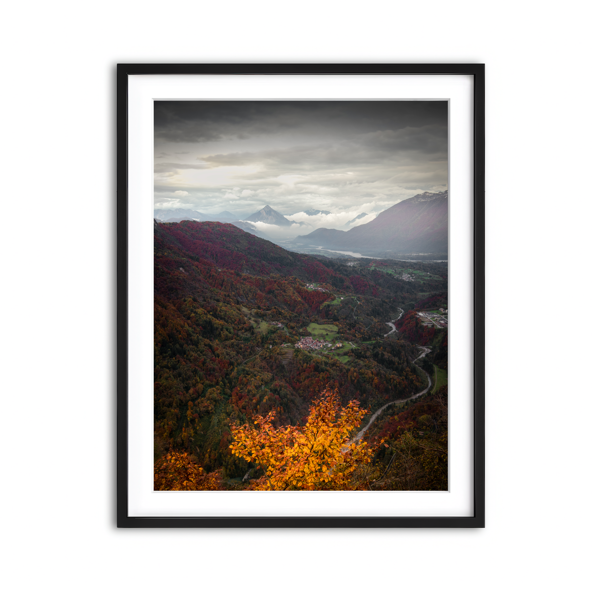 Framed Print 3x4 Black
