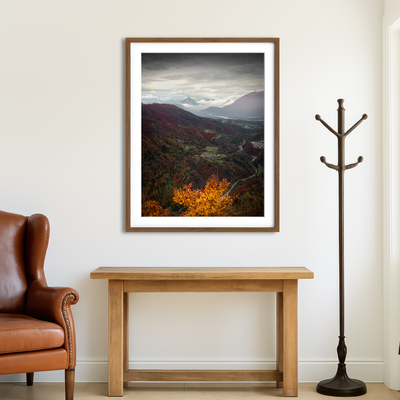 AUTO-MOCKUP ROOM | Passo Pura Autunno Wall Art