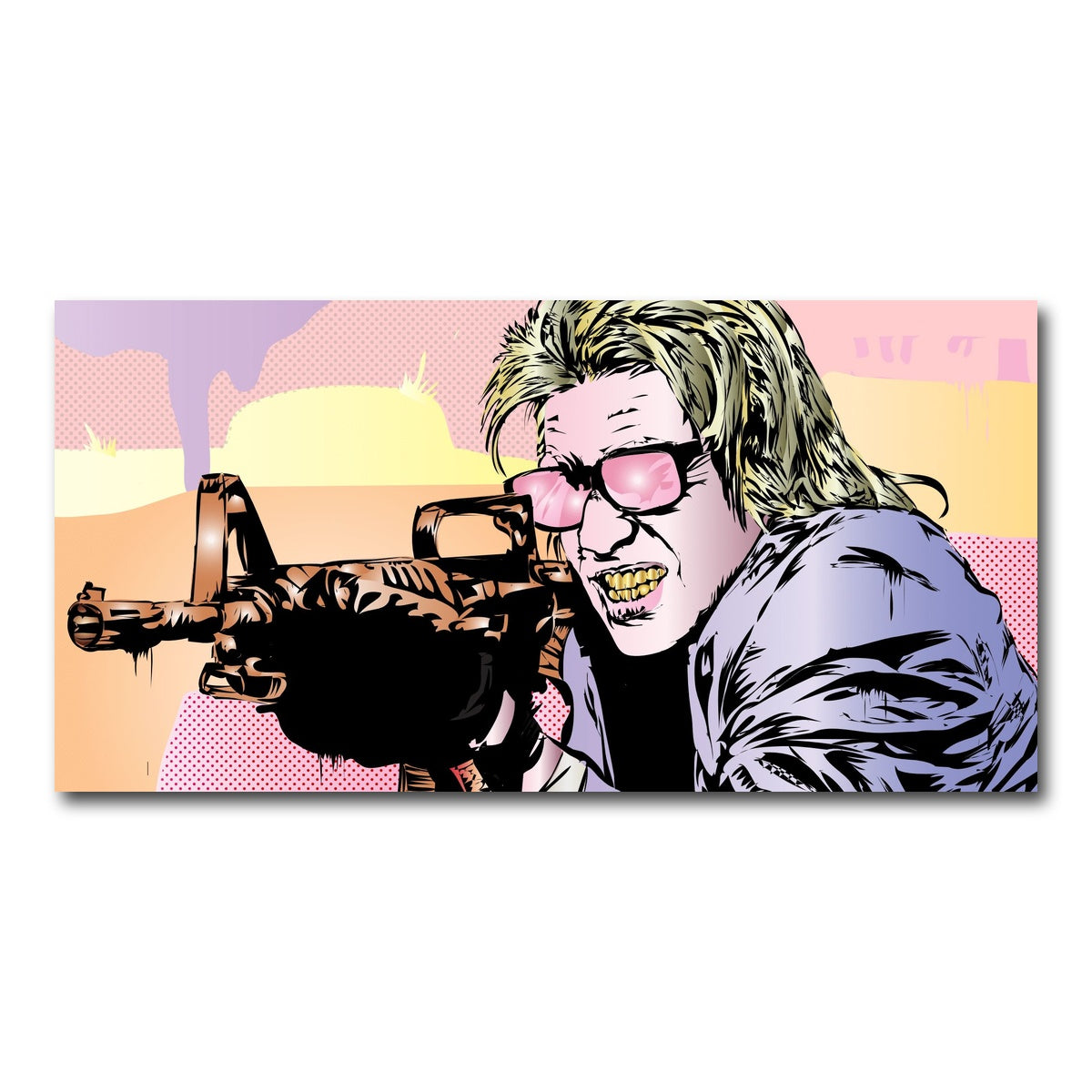 AUTO-MOCKUP WHITE | Pastel Heat | 1 Piece | Gallery Wrap Canvas | group=2x1