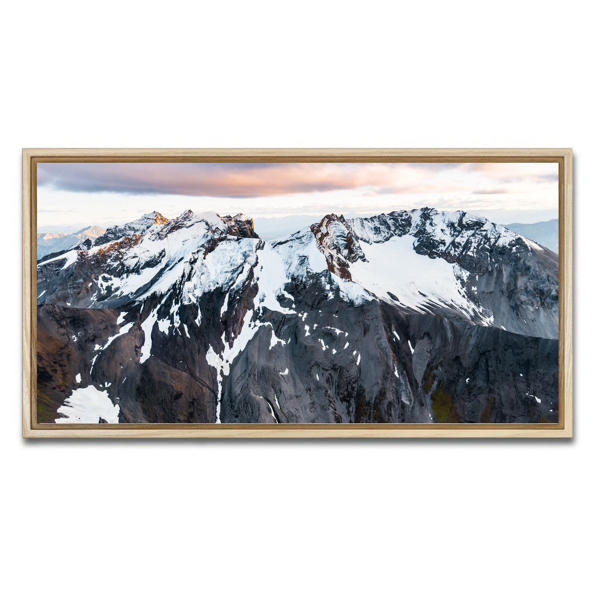 AUTO-MOCKUP WHITE | Pastel Mountaintop | 1 Piece | Natural Framed Canvas | group=2x1