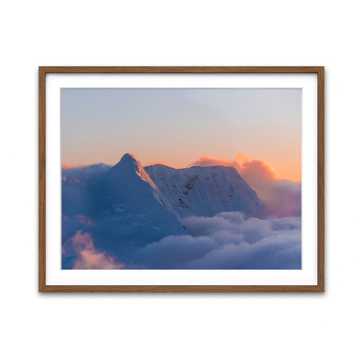 Framed Print 4x3 Walnut