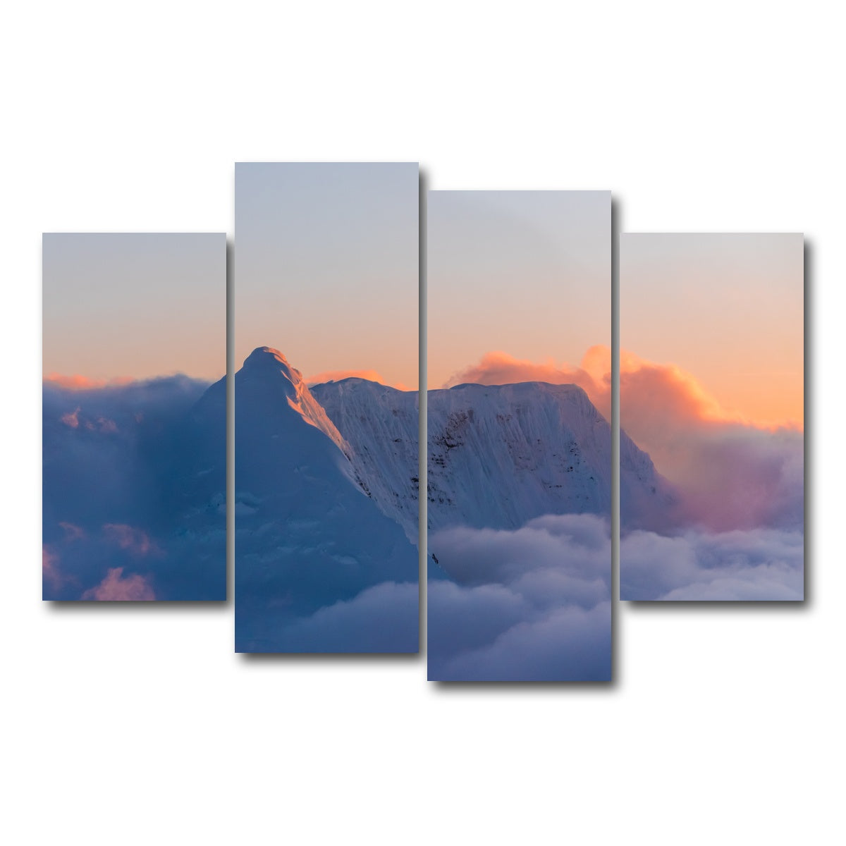 AUTO-MOCKUP WHITE | Pastel Peak | 4 Piece | Gallery Wrap Canvas | group=4_short