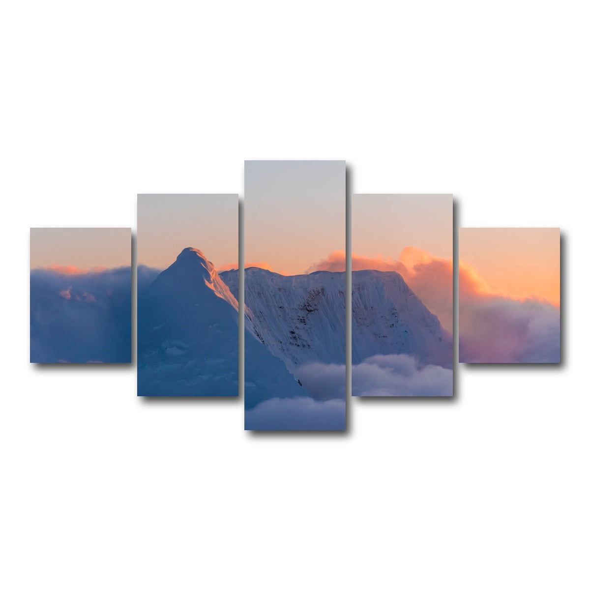 AUTO-MOCKUP WHITE | Pastel Peak | 5 Piece | Gallery Wrap Canvas | group=5_short