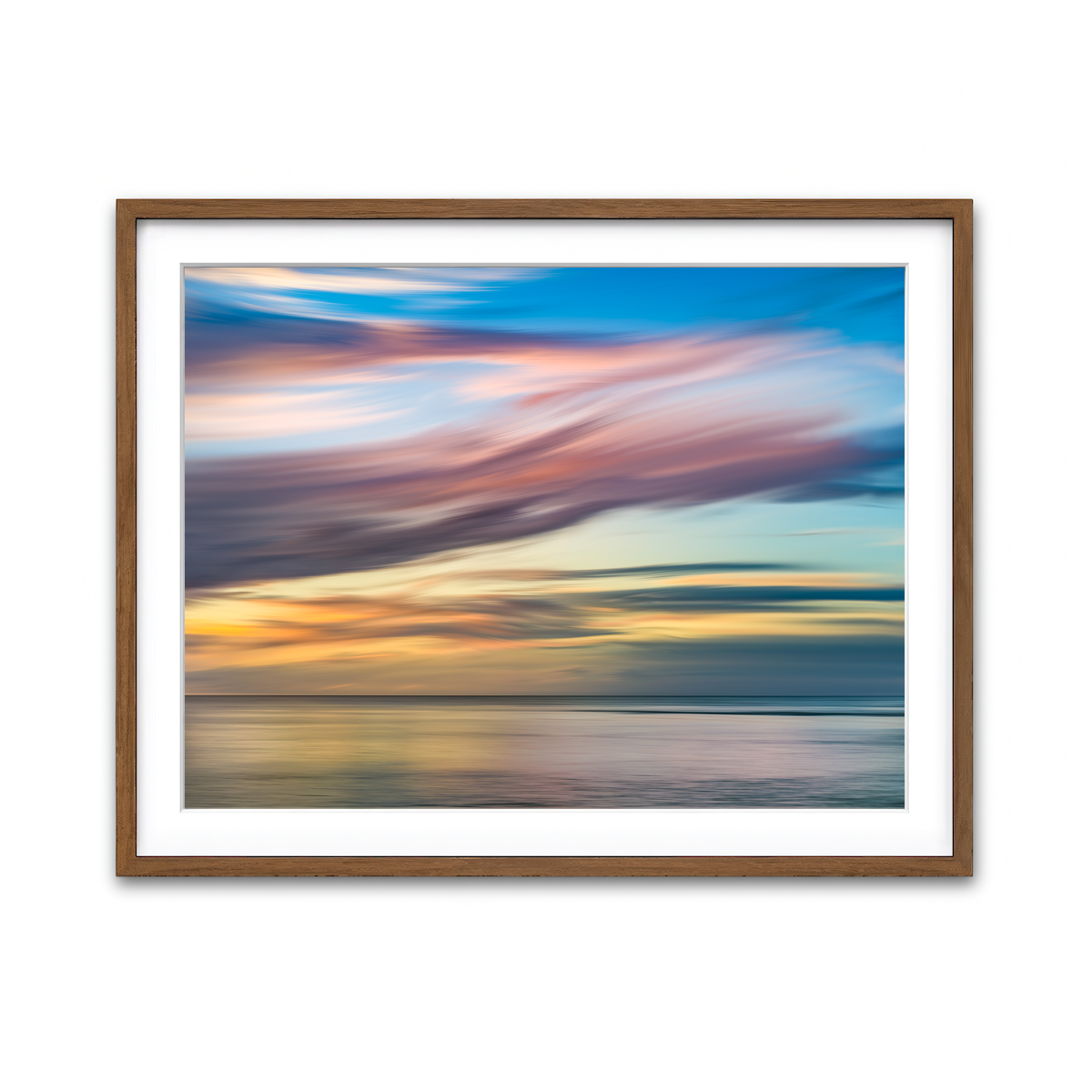 Framed Print 4x3 Walnut