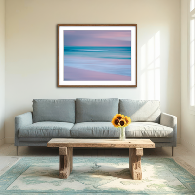 AUTO-MOCKUP ROOM | Pastel Sea Wall Art