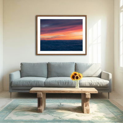 AUTO-MOCKUP ROOM | Pastel Sky Wall Art