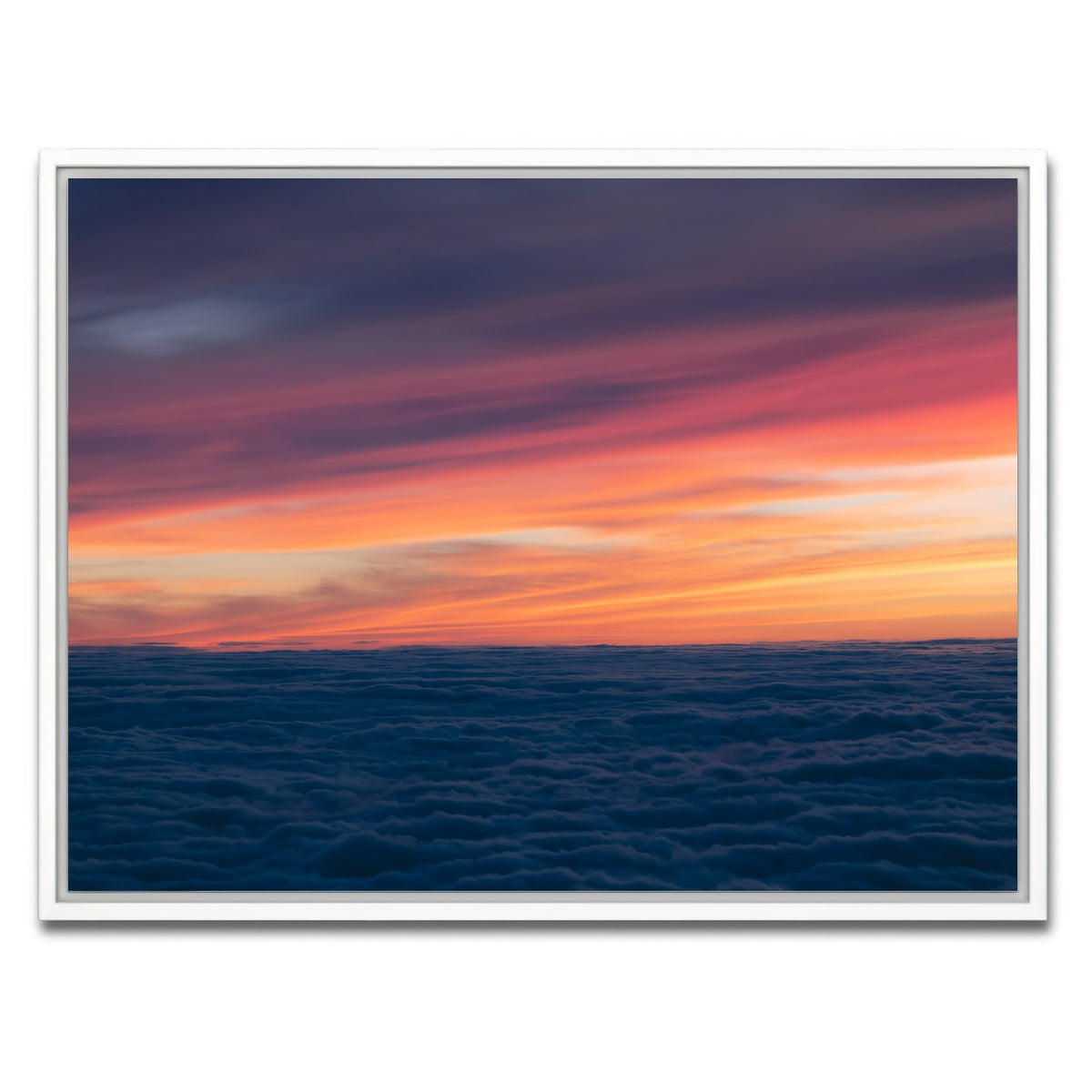 AUTO-MOCKUP WHITE | Pastel Sky | 1 Piece | White Framed Canvas | group=4x3