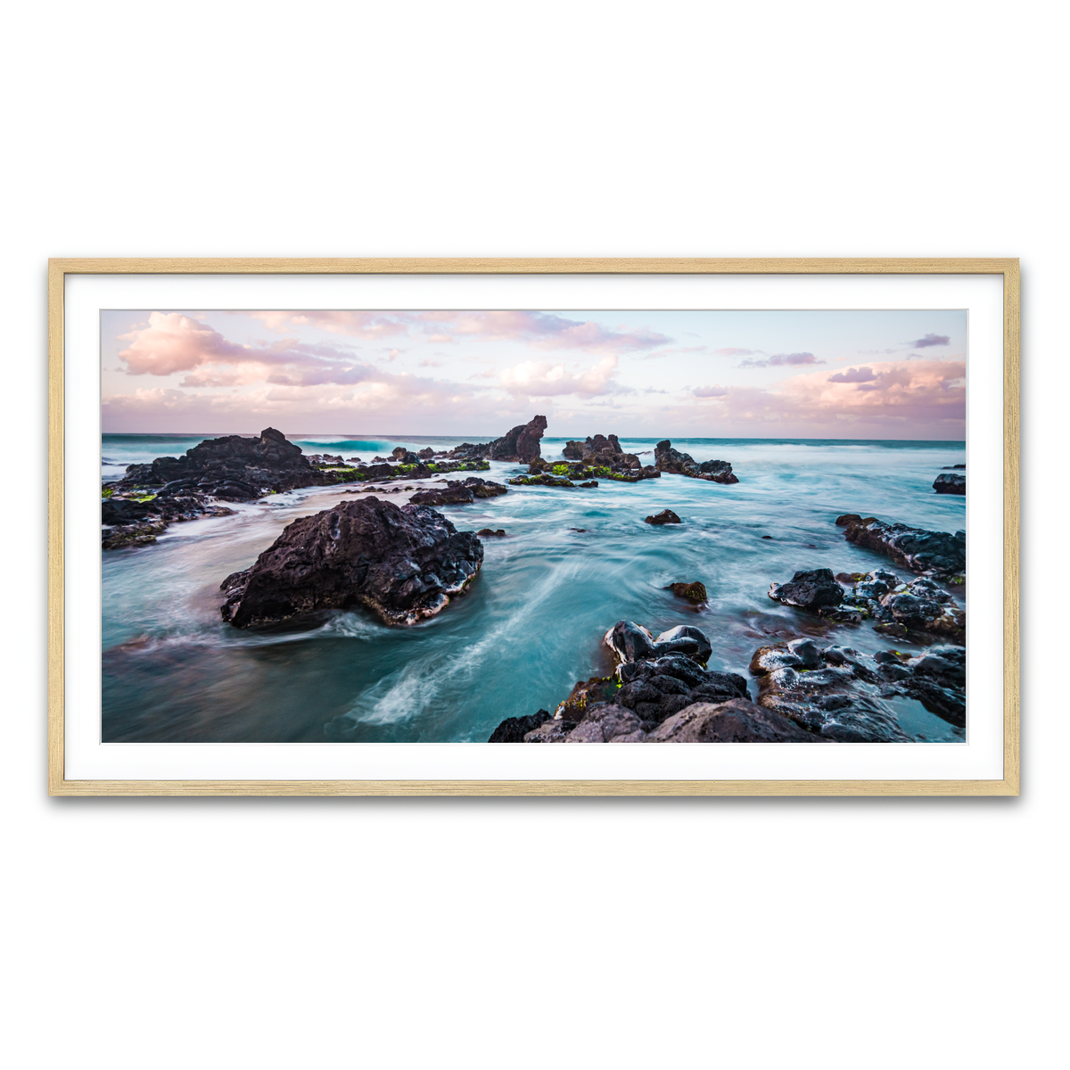 Framed Print 2x1 Natural