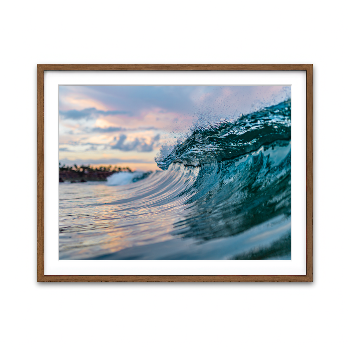 Framed Print 4x3 Walnut
