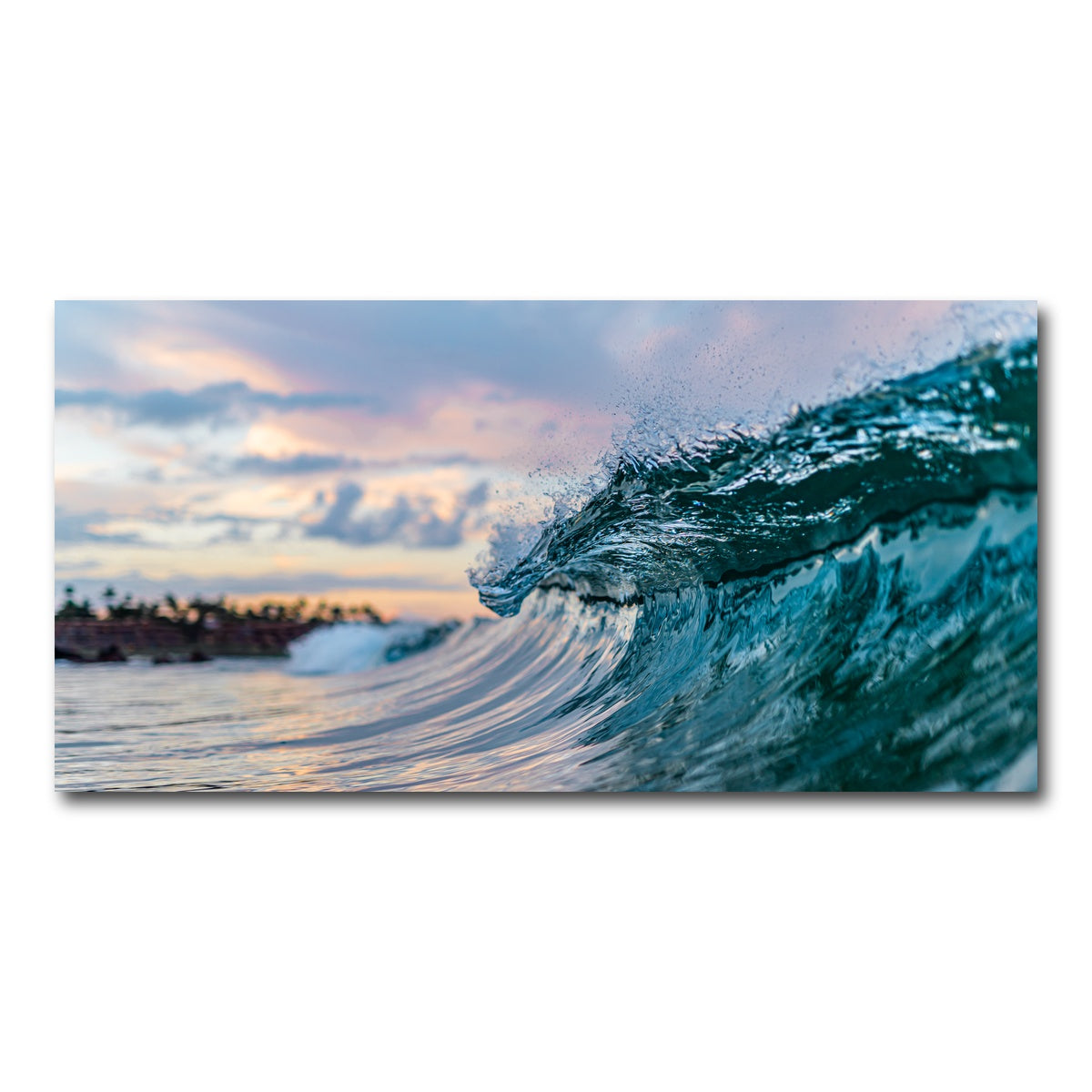 AUTO-MOCKUP WHITE | Pastel Wave | 1 Piece | Gallery Wrap Canvas | group=2x1