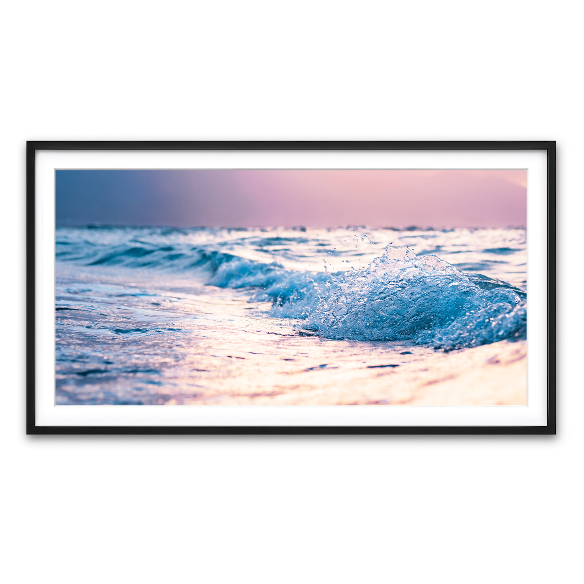 Framed Print 2x1 Black