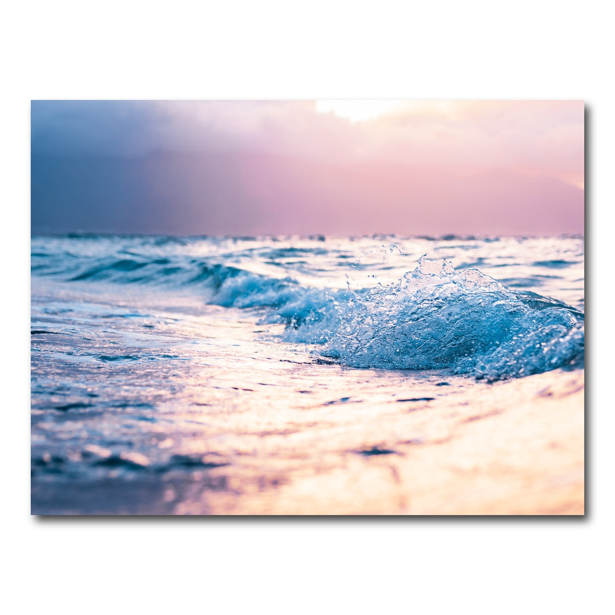 AUTO-MOCKUP WHITE | Pastel Waves | 1 Piece | Gallery Wrap Canvas | group=4x3