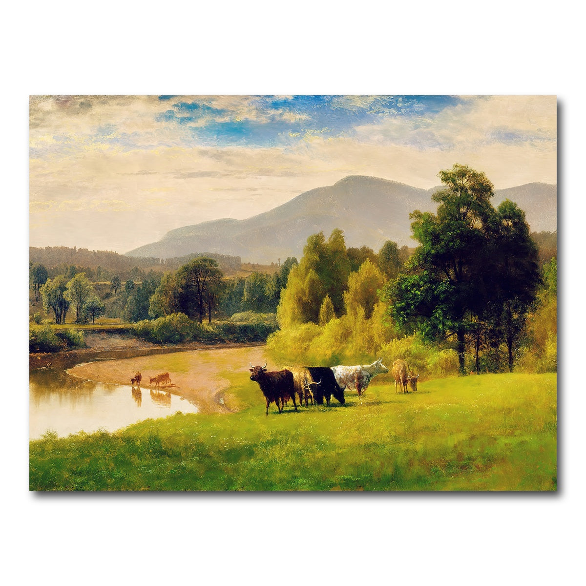 AUTO-MOCKUP WHITE | Pasture lands | 1 Piece | Gallery Wrap Canvas | group=4x3