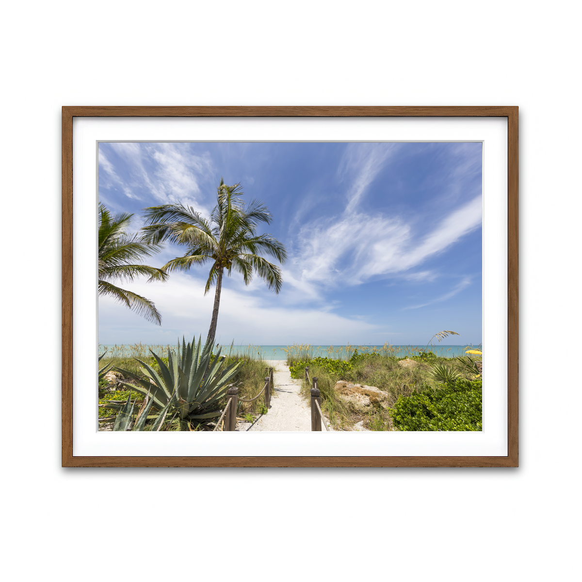Framed Print 4x3 Walnut