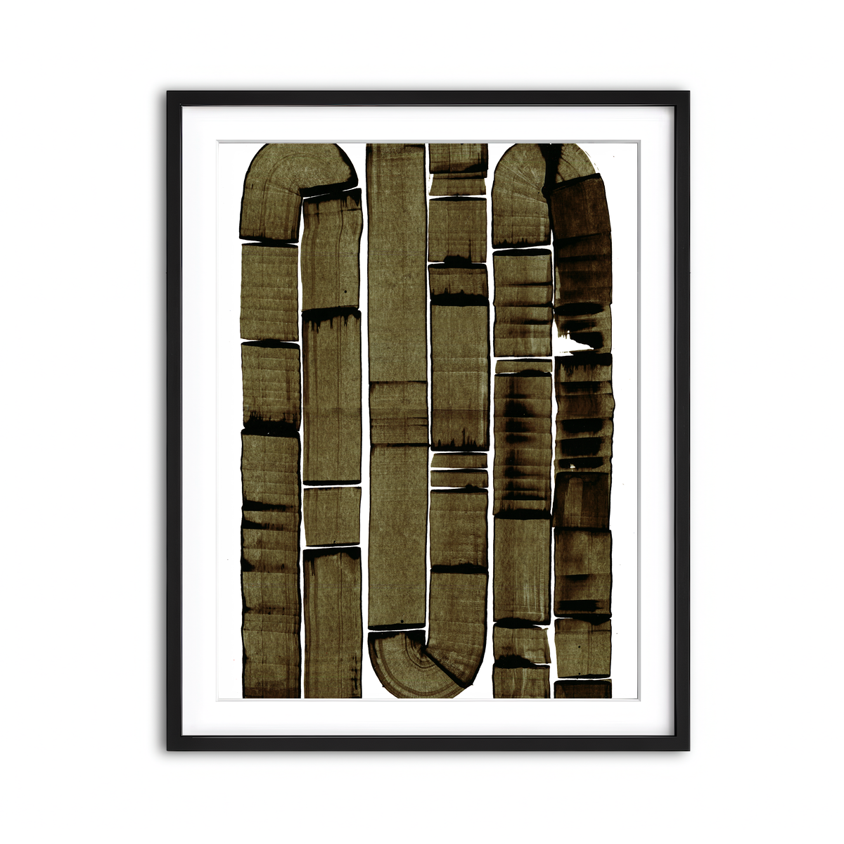 Framed Print 3x4 Black