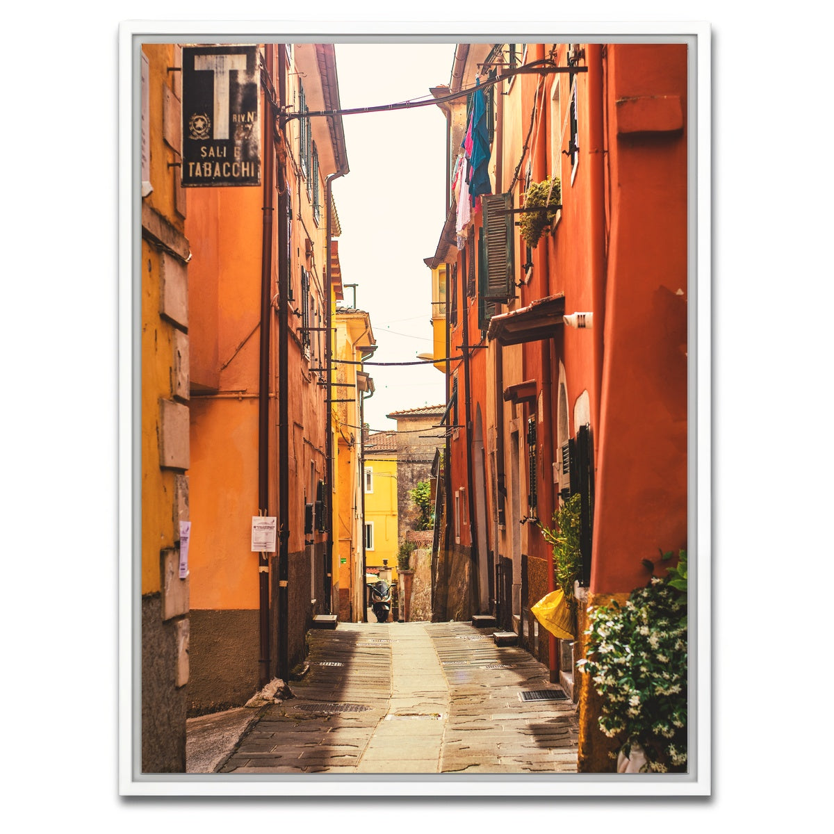 AUTO-MOCKUP WHITE | Pathway in Torano | 1 Piece | White Framed Canvas | group=3x4