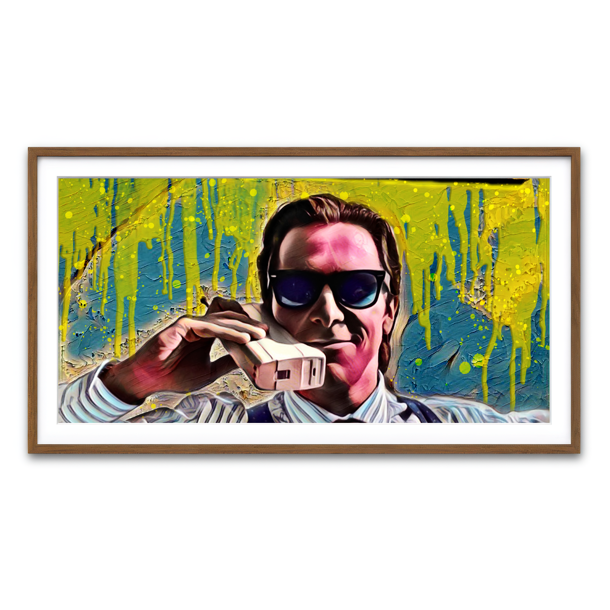 Framed Print 2x1 Walnut