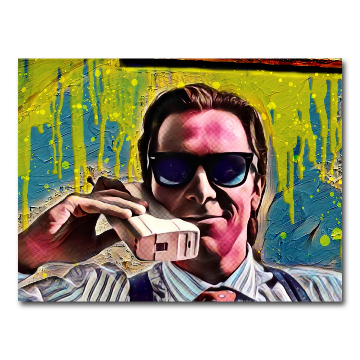 AUTO-MOCKUP WHITE | Patrick Bateman | 1 Piece | Gallery Wrap Canvas | group=4x3