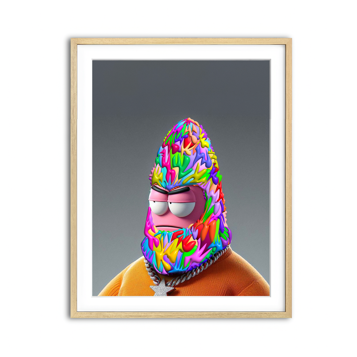 Framed Print 3x4 Natural