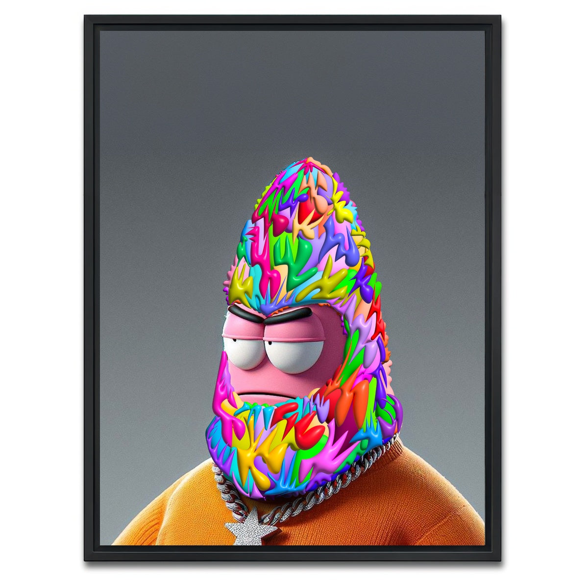 AUTO-MOCKUP WHITE | Patrick Sheisty | 1 Piece | Black Framed Canvas | group=3x4