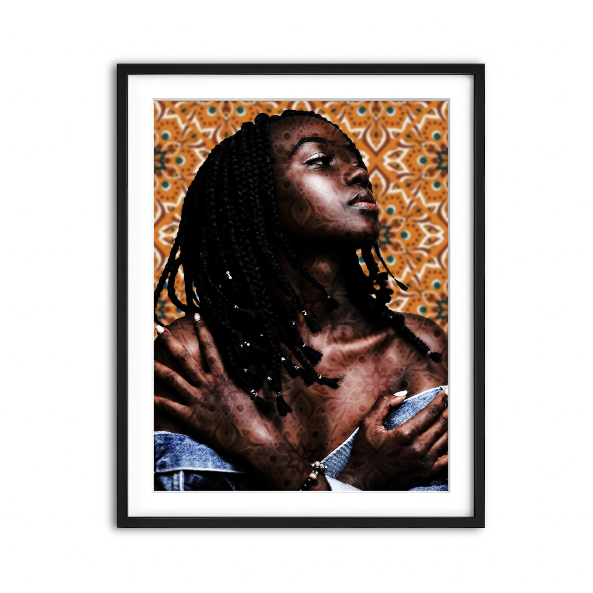 Framed Print 3x4 Black