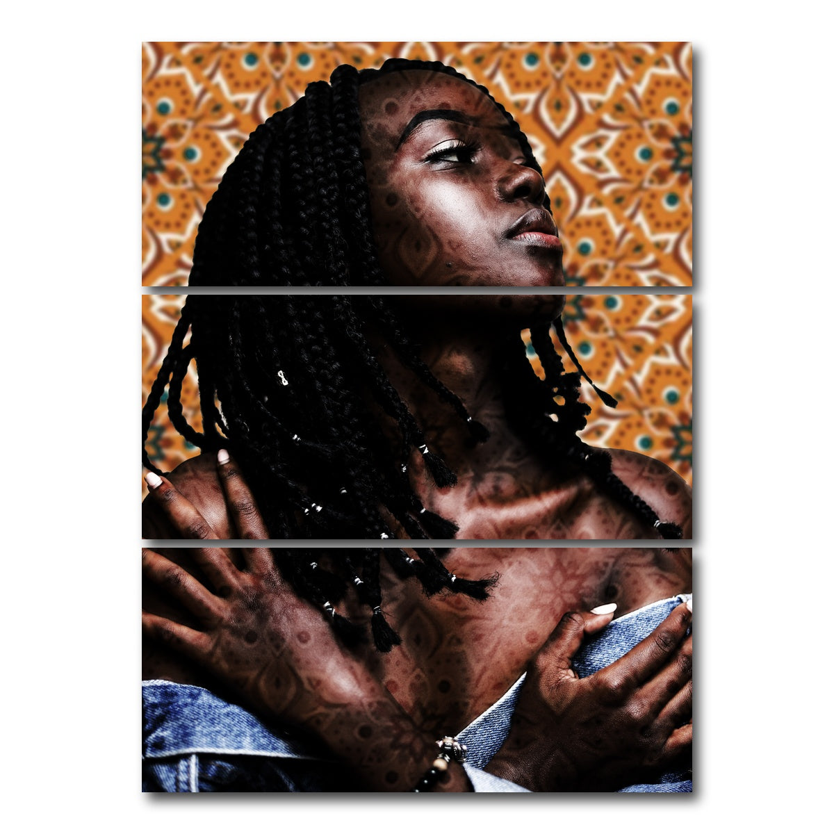 AUTO-MOCKUP WHITE | Patterns | 3 Piece | Gallery Wrap Canvas | group=8x18_stacked