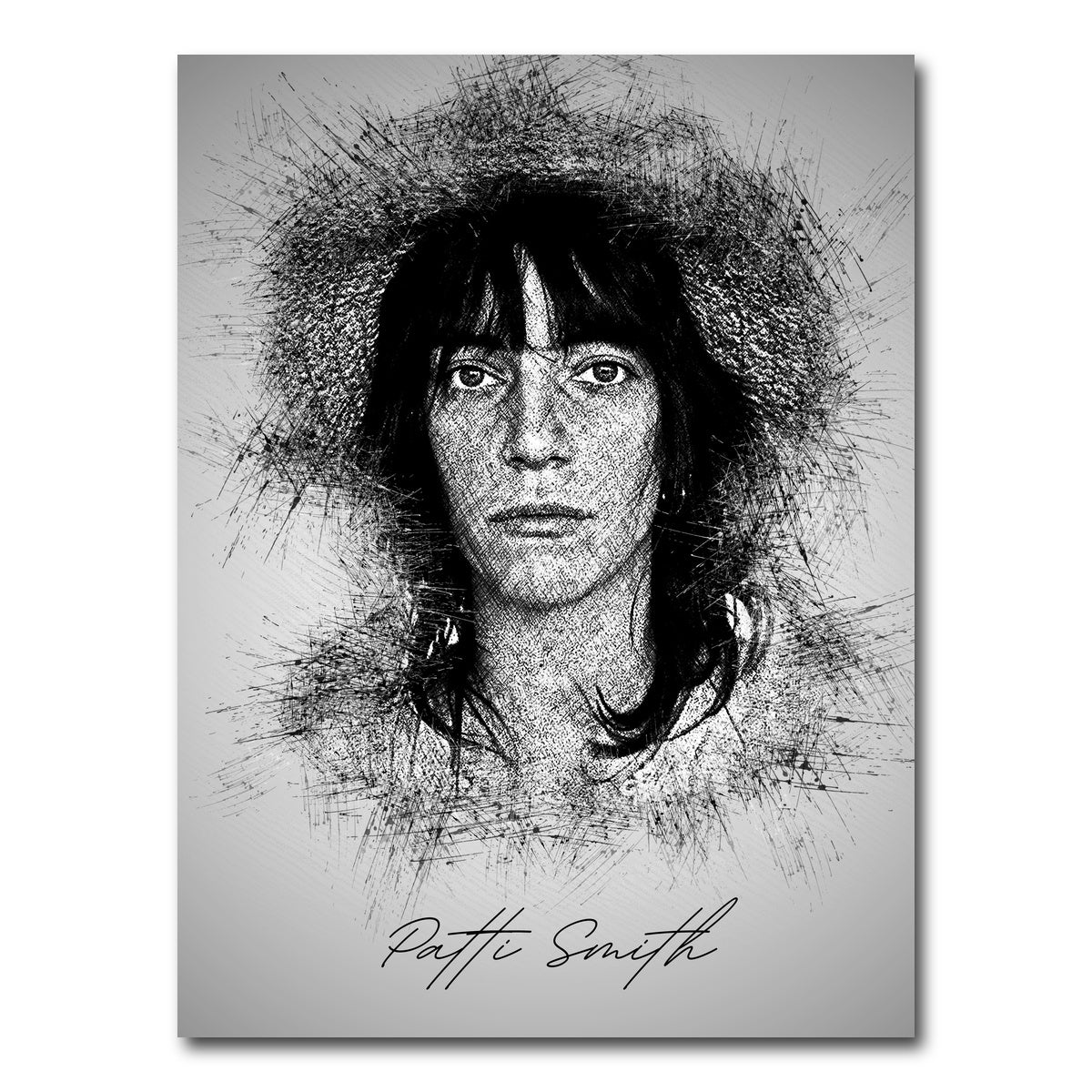 AUTO-MOCKUP WHITE | Patti Smith | 1 Piece | Gallery Wrap Canvas | group=3x4
