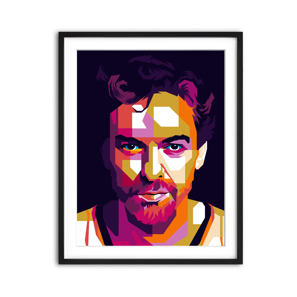 Framed Print 3x4 Black