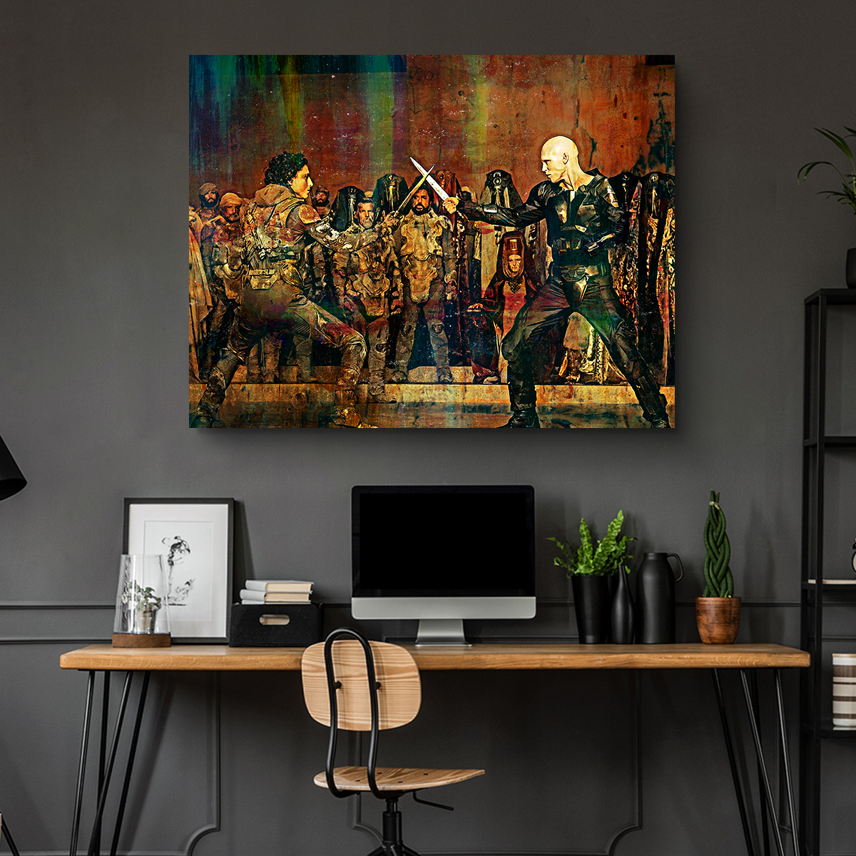 Paul Vs. Feyd Rautha Wall Art