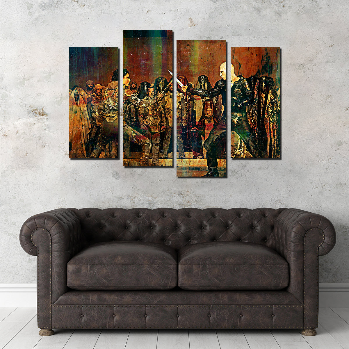Paul Vs. Feyd Rautha Wall Art