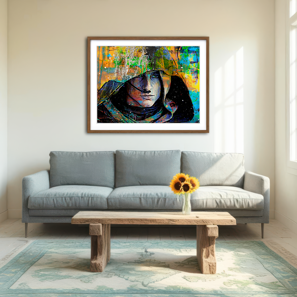 AUTO-MOCKUP ROOM | Paul Atreides Wall Art