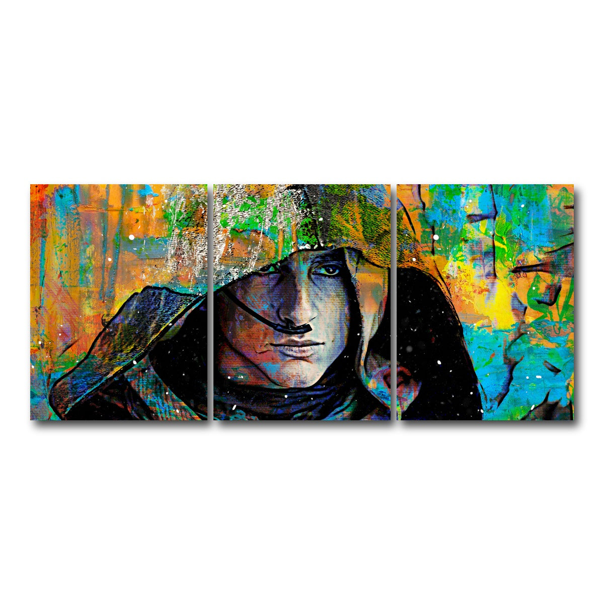 AUTO-MOCKUP WHITE | Paul Atreides | 3 Piece | Gallery Wrap Canvas | group=18x24