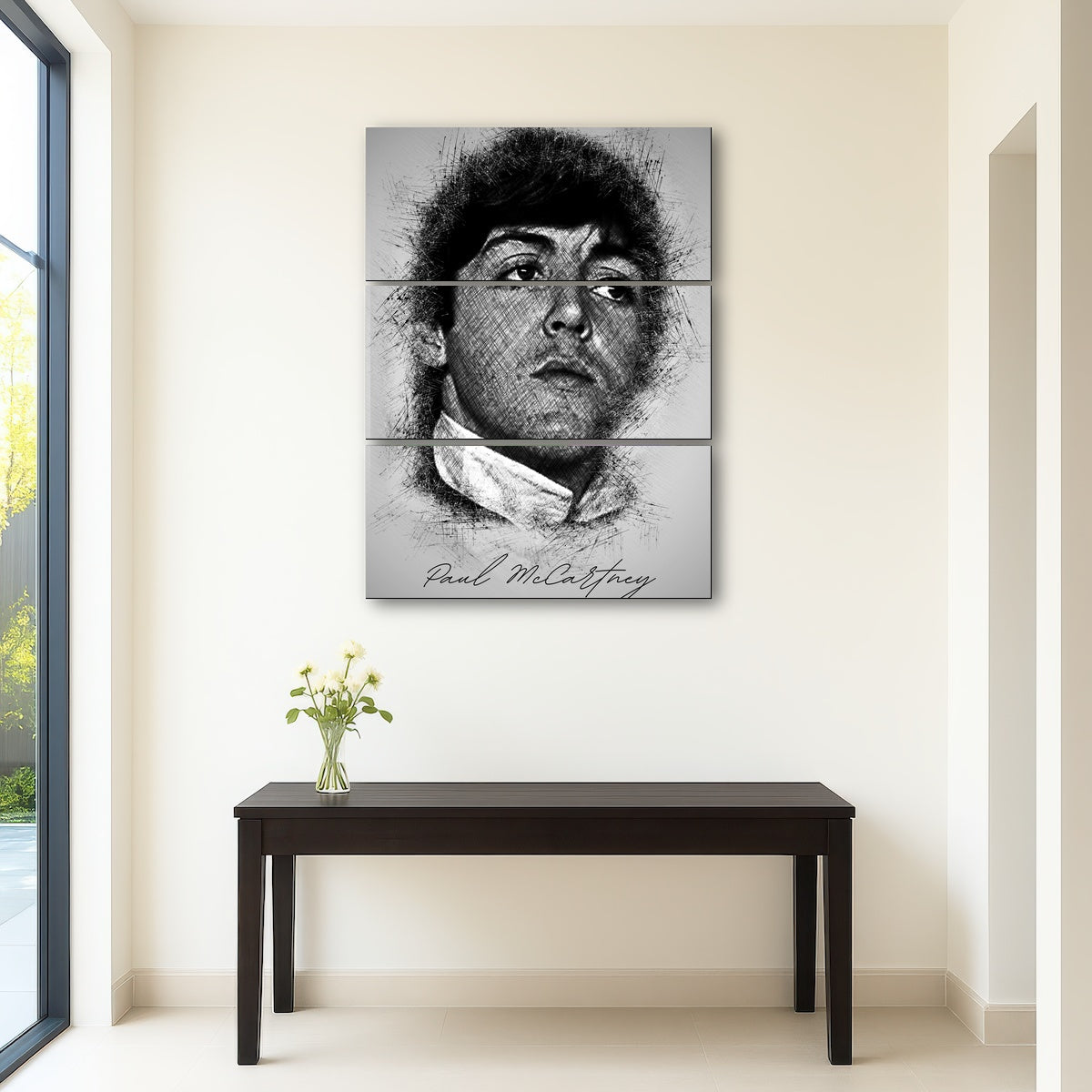 AUTO-MOCKUP ROOM | Paul McCartney Sketch