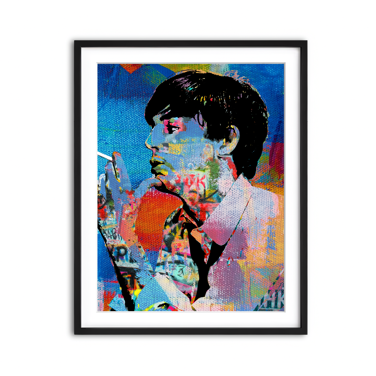 Framed Print 3x4 Black