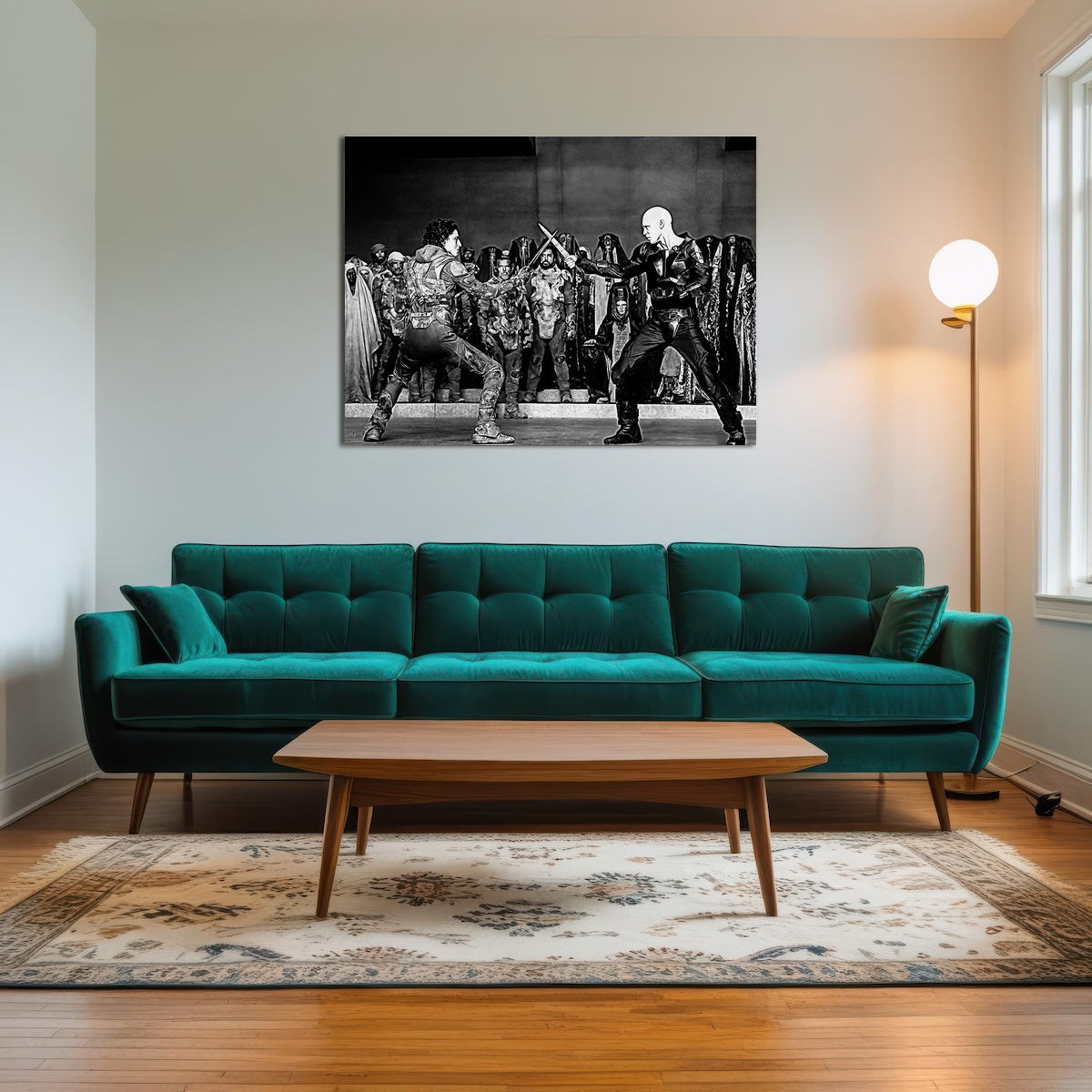 AUTO-MOCKUP ROOM | Paul Vs. Feyd Rautha Grayscale