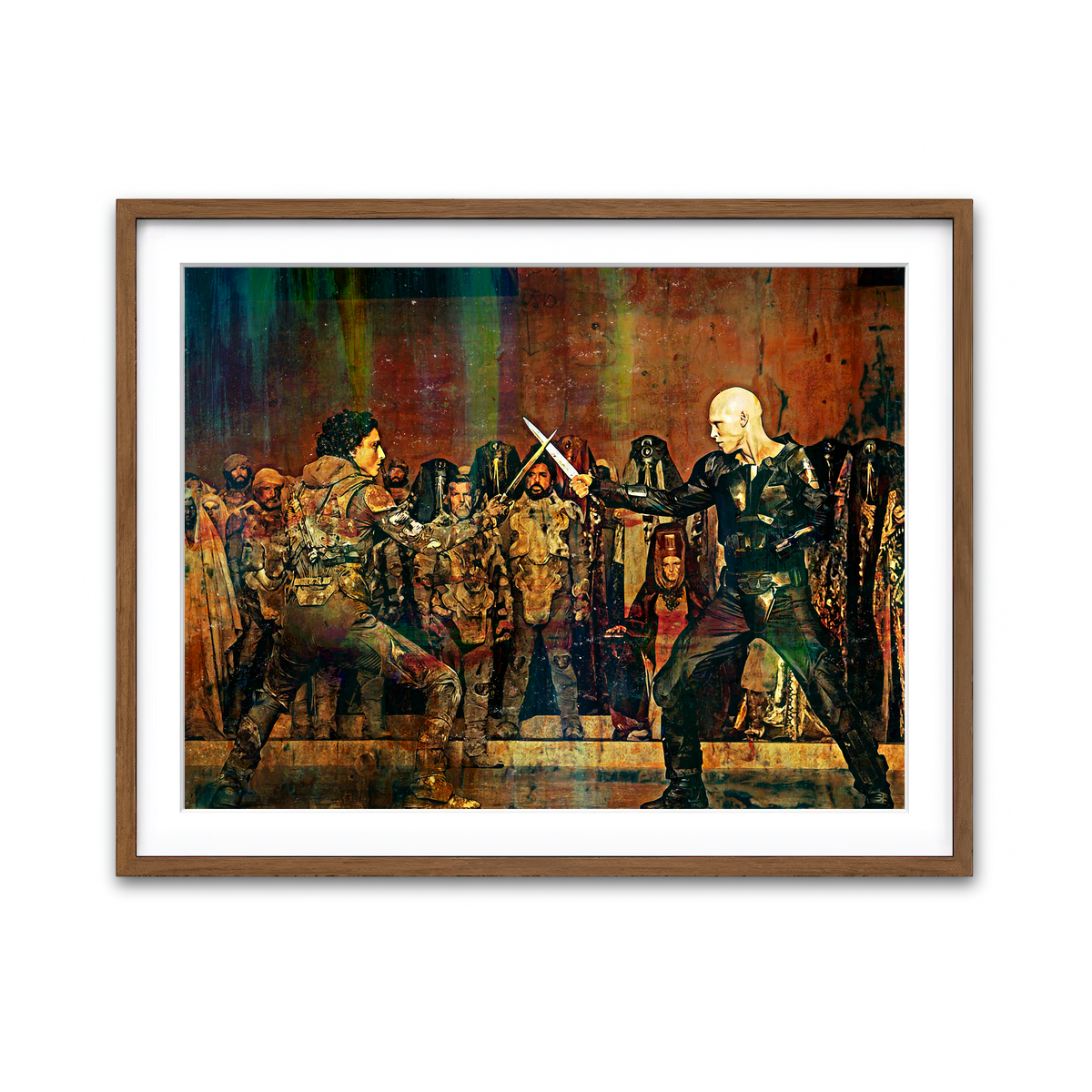 Framed Print 4x3 Walnut