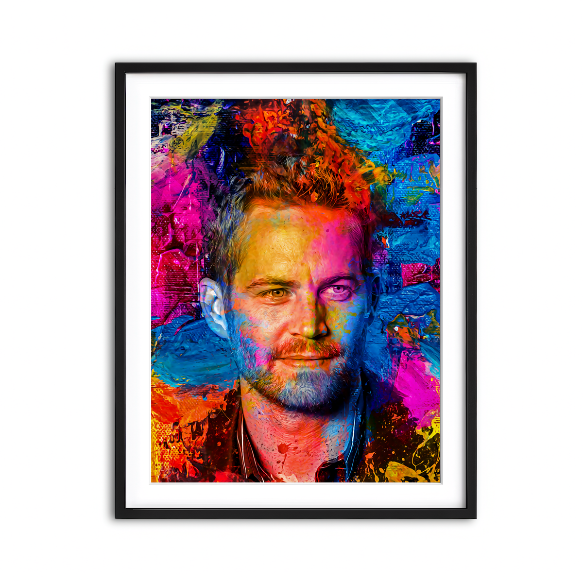 Framed Print 3x4 Black