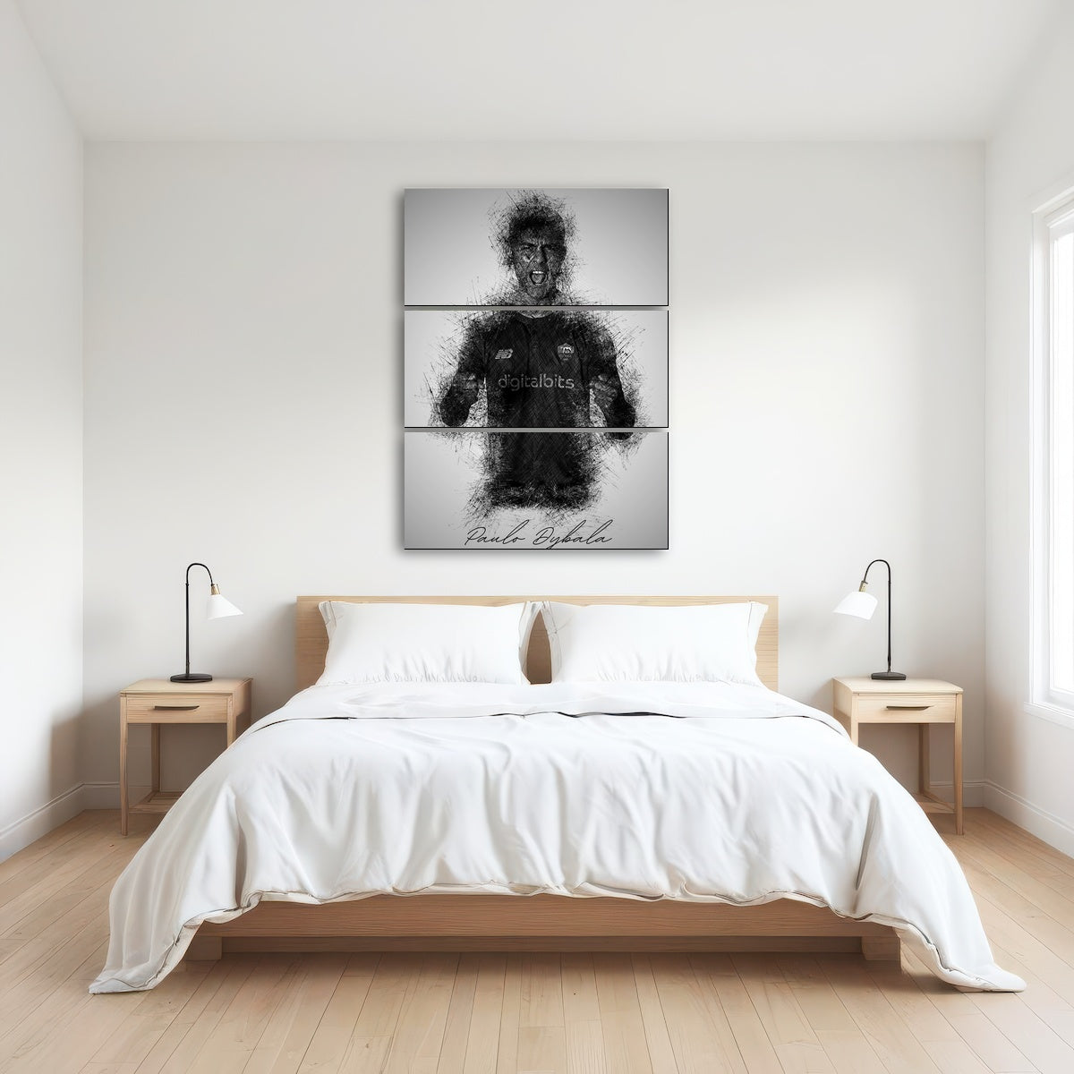 AUTO-MOCKUP ROOM | Paulo Dybala Sketch