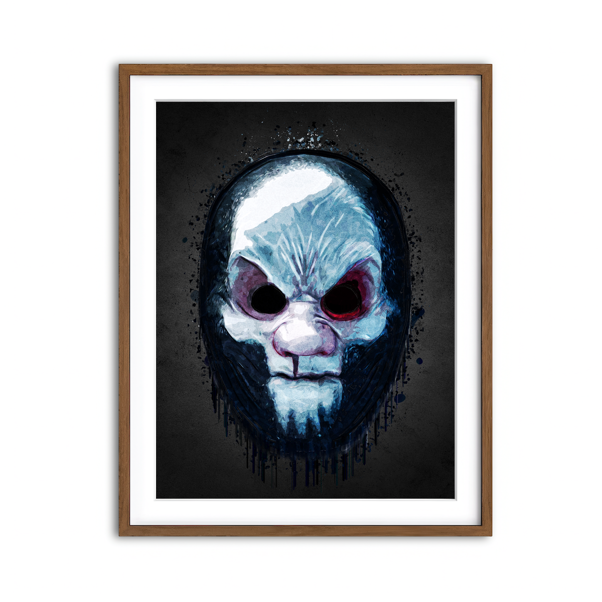 Framed Print 3x4 Walnut