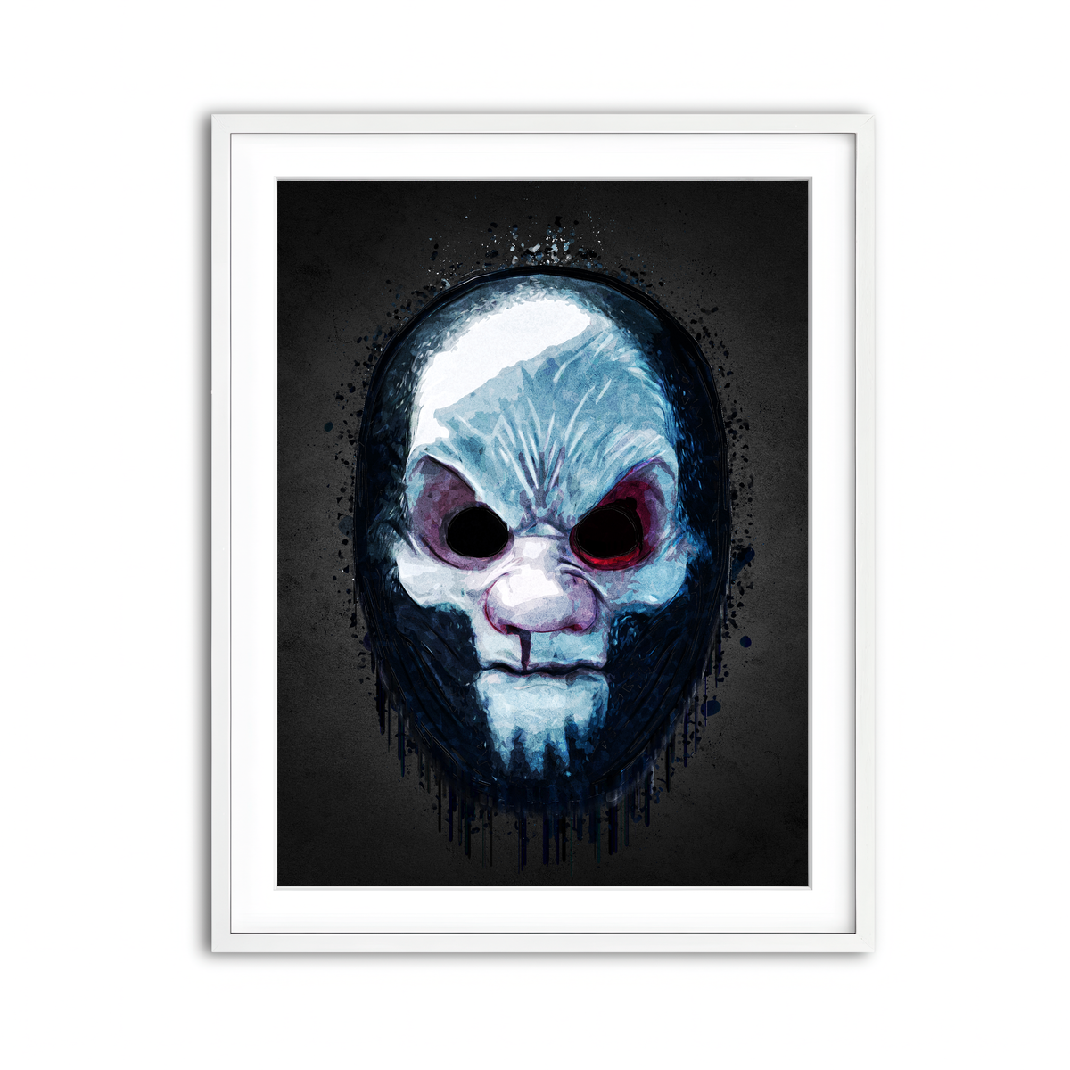 Framed Print 3x4 White