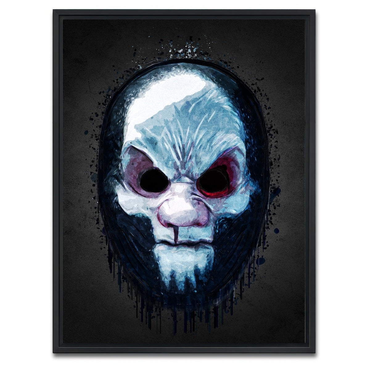 AUTO-MOCKUP WHITE | Payday 3 Portrait | 1 Piece | Black Framed Canvas | group=3x4