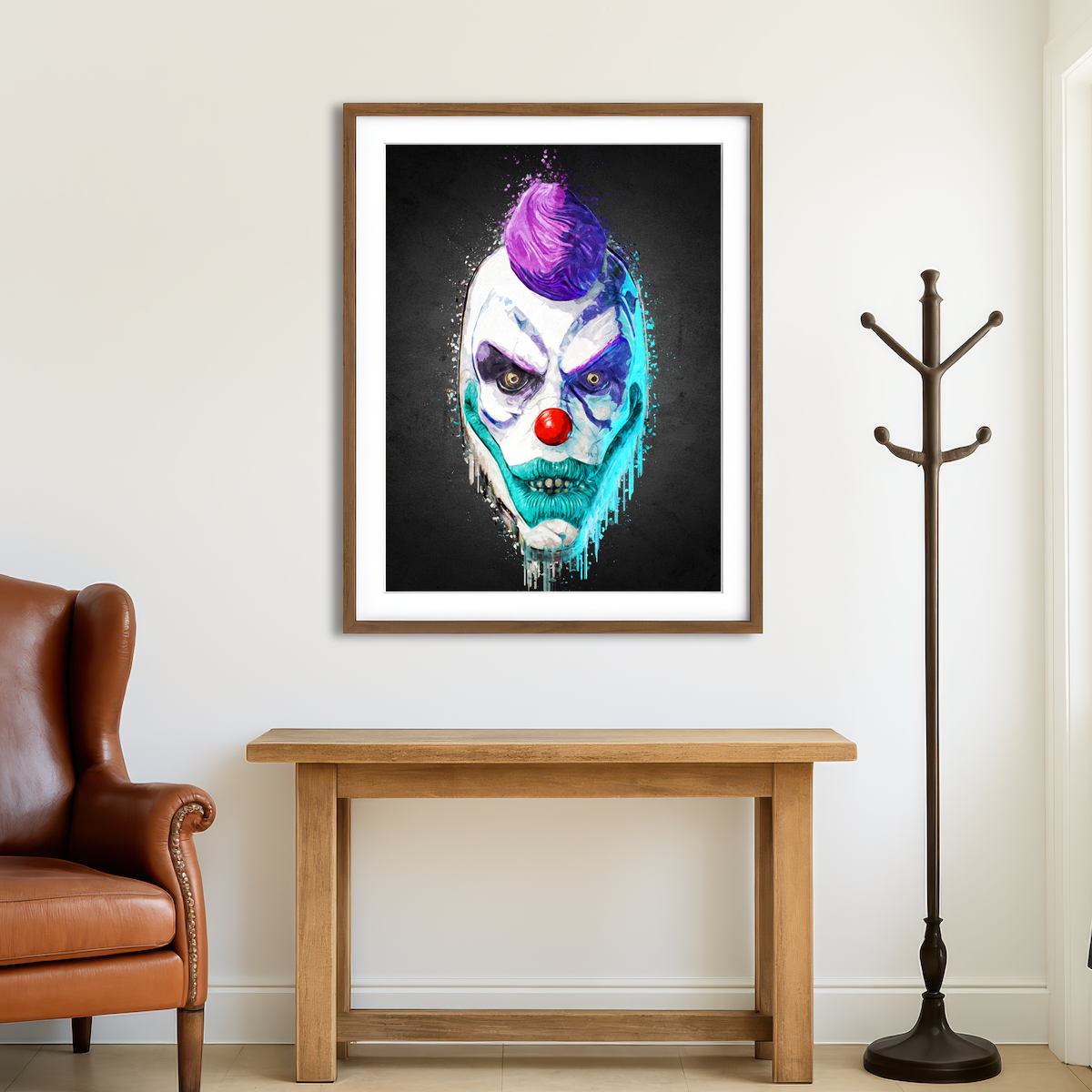 AUTO-MOCKUP ROOM | Payday 4 Portrait Wall Art