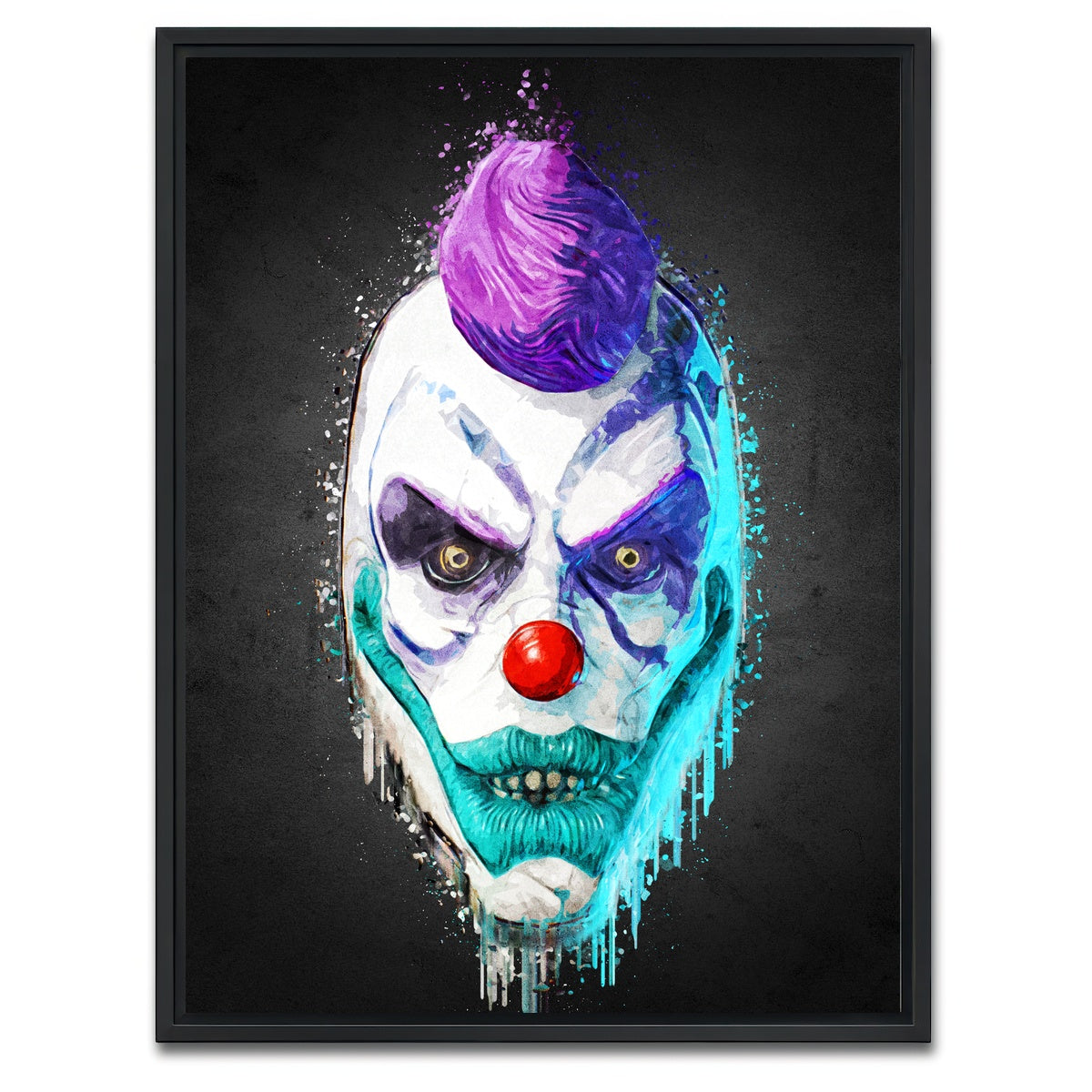 AUTO-MOCKUP WHITE | Payday 4 Portrait | 1 Piece | Black Framed Canvas | group=3x4