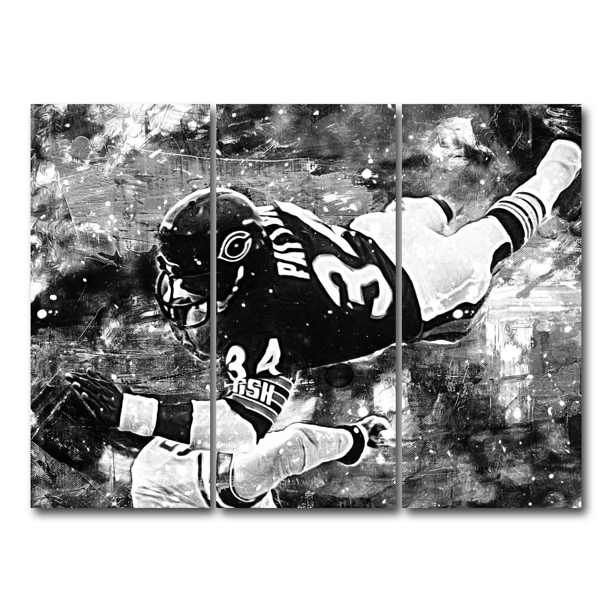 AUTO-MOCKUP WHITE | Payton Grayscale | 3 Piece | Gallery Wrapped | group=8x18