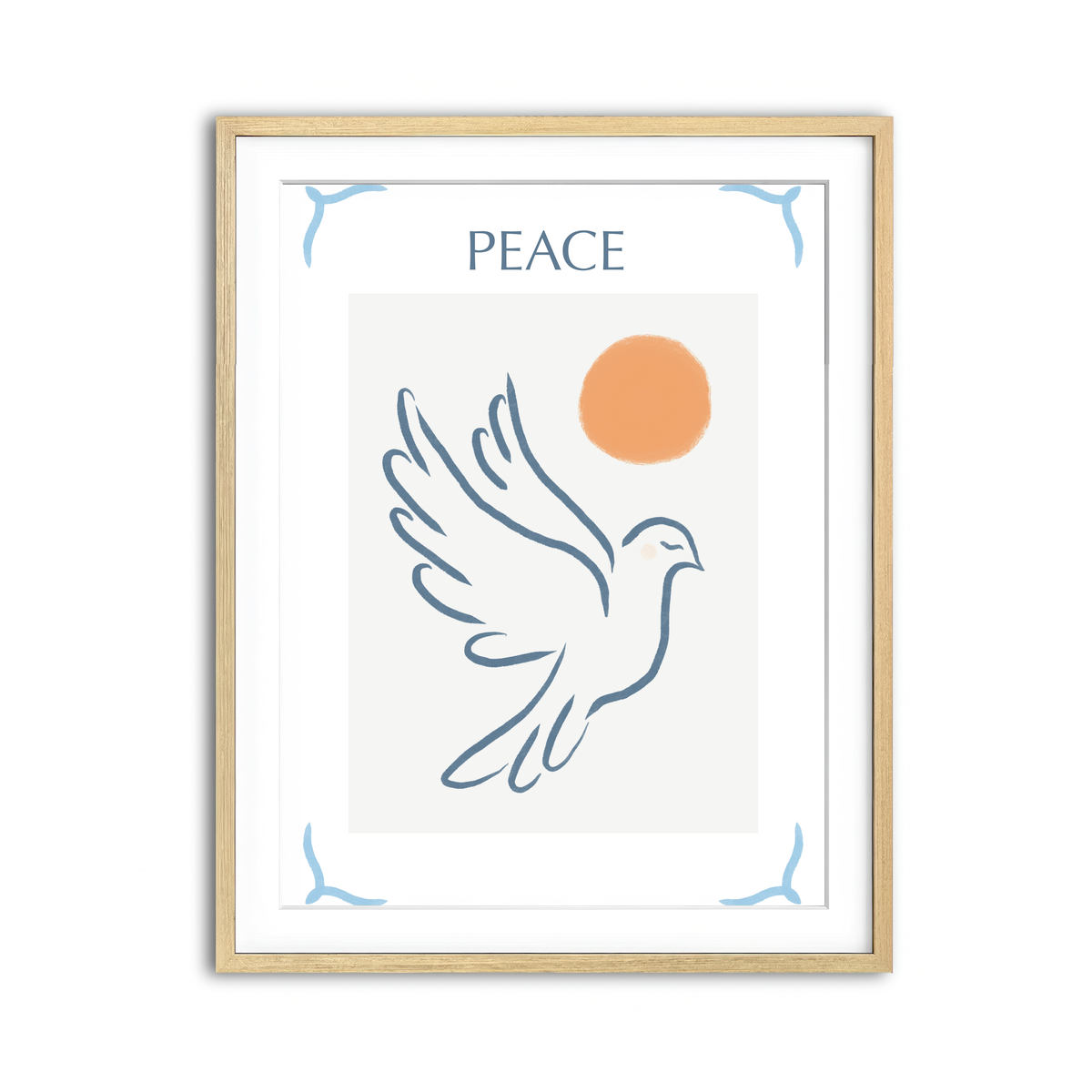 Framed Print 3x4 Natural