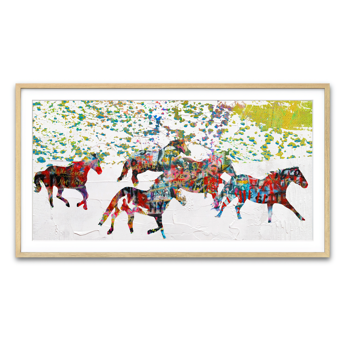 Framed Print 2x1 Natural