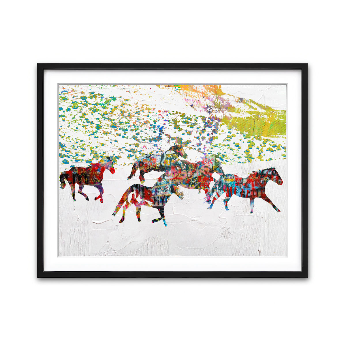 Framed Print 4x3 Black