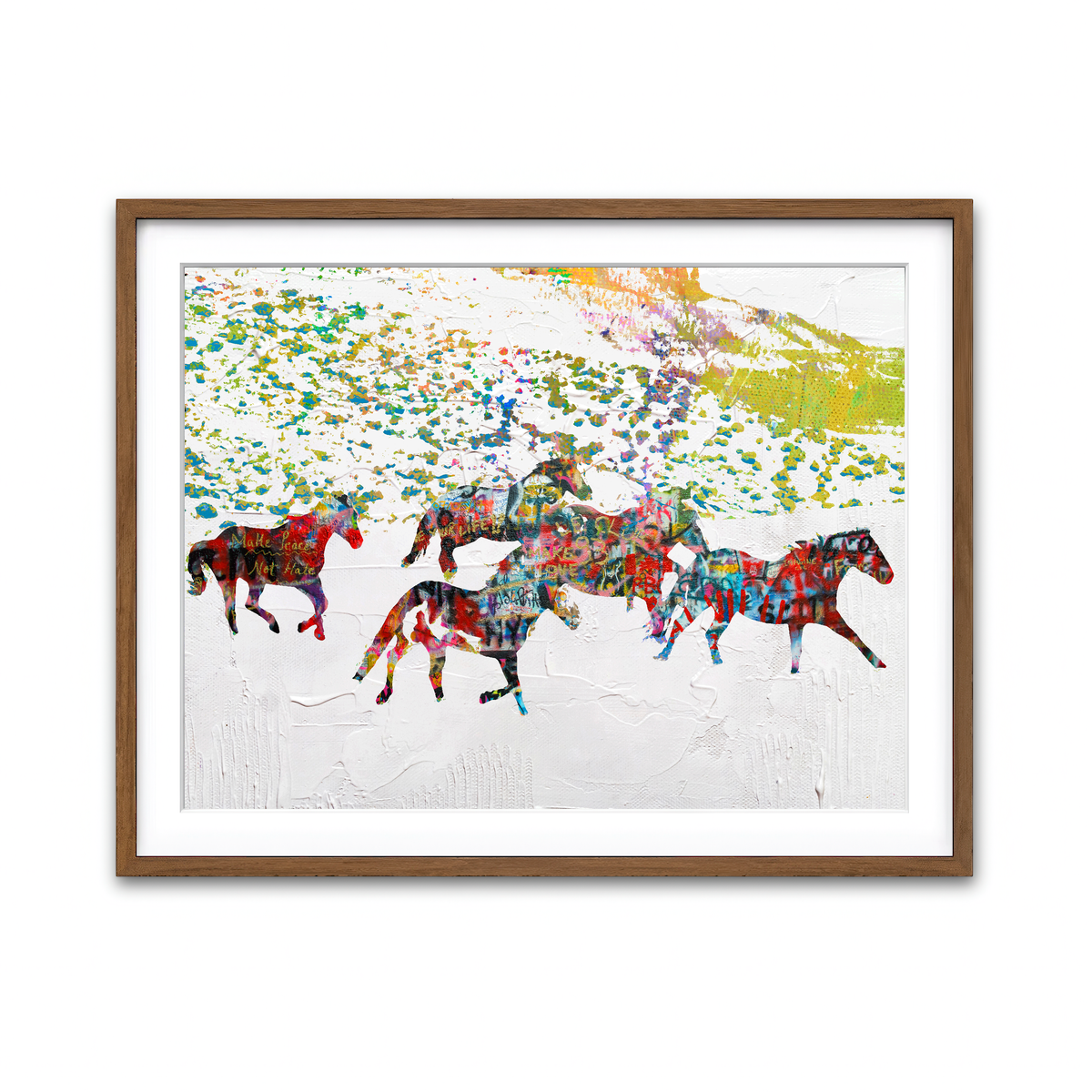 Framed Print 4x3 Walnut